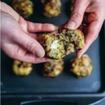 Boulettes de poireaux à la mozzarella