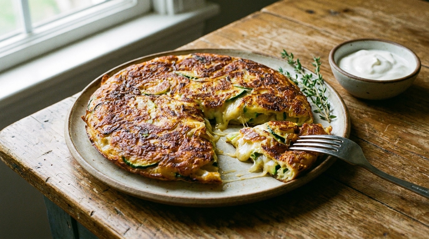 Tortilla de courgettes