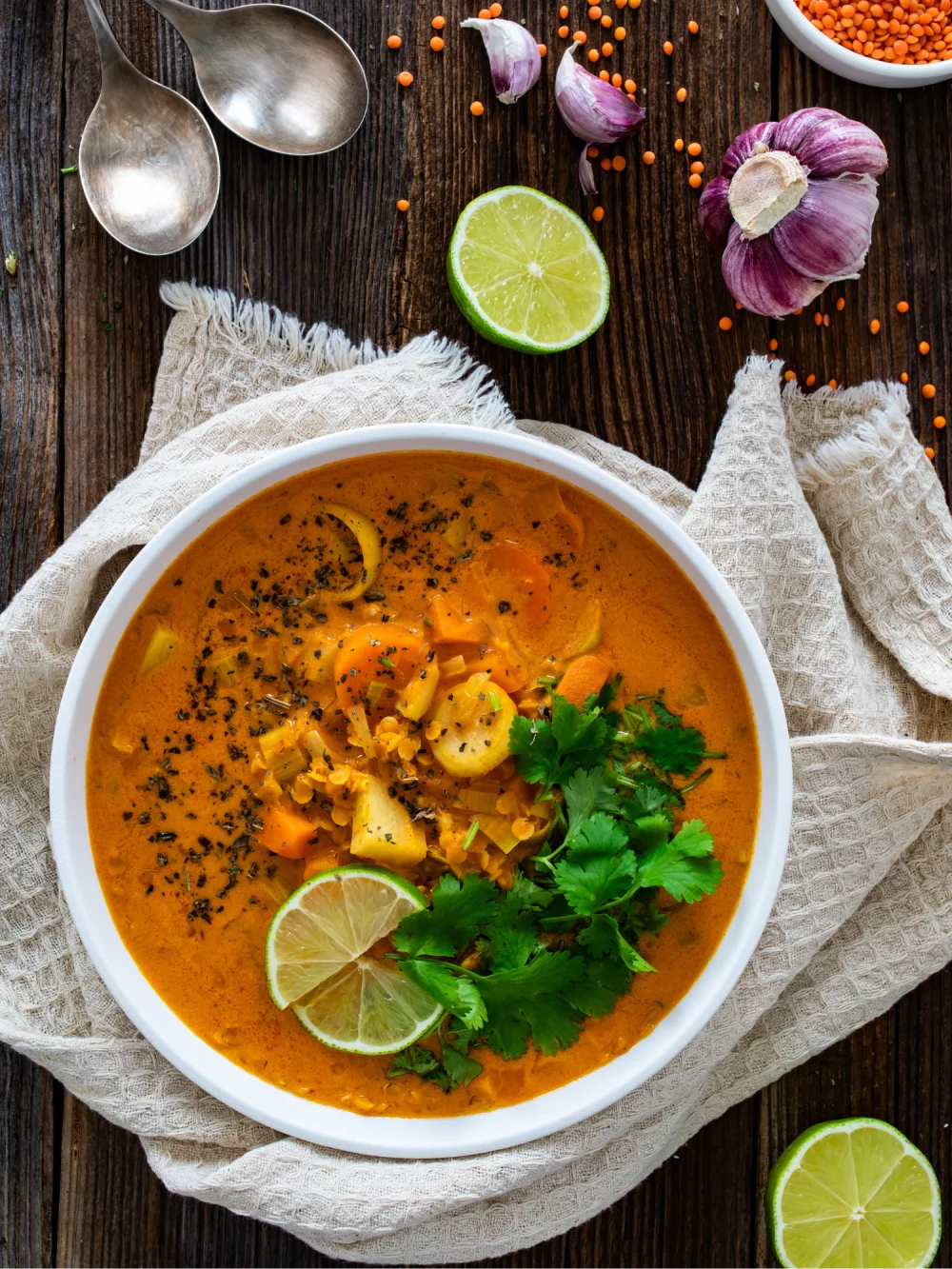 Dahl aux deux patates