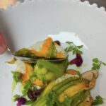 Fleurs de courgettes farcies