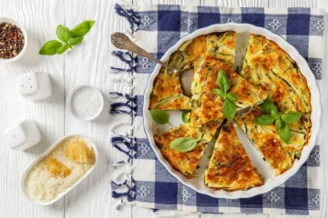 Scarpaccia de courgettes façon tarte Tatin
