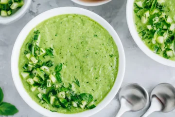 Gaspacho de courgettes