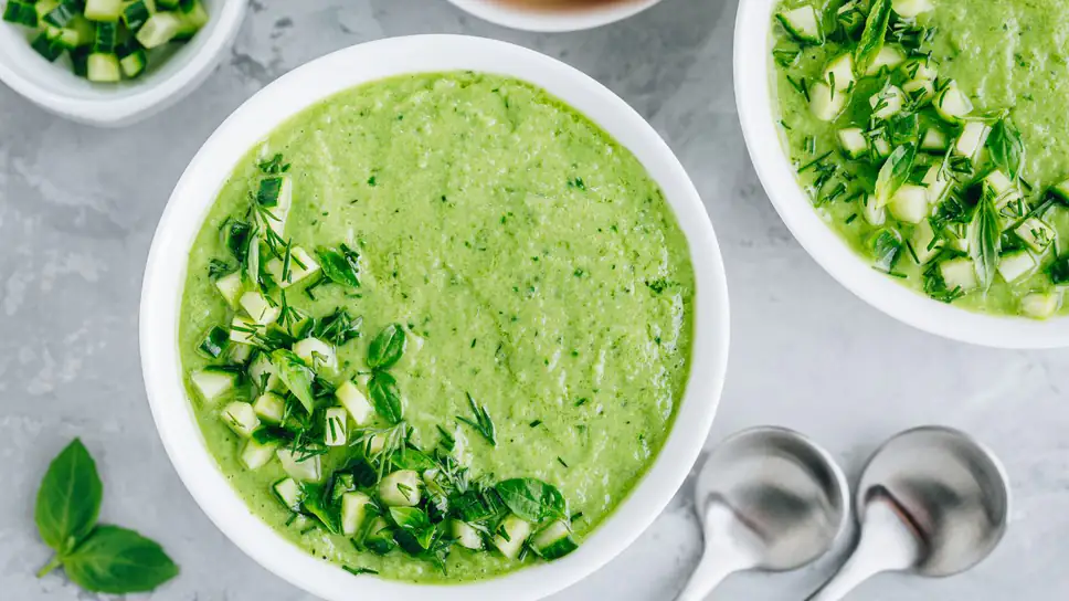 Gaspacho de courgettes