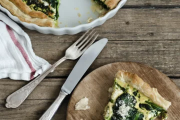 Tarte épinard chèvre