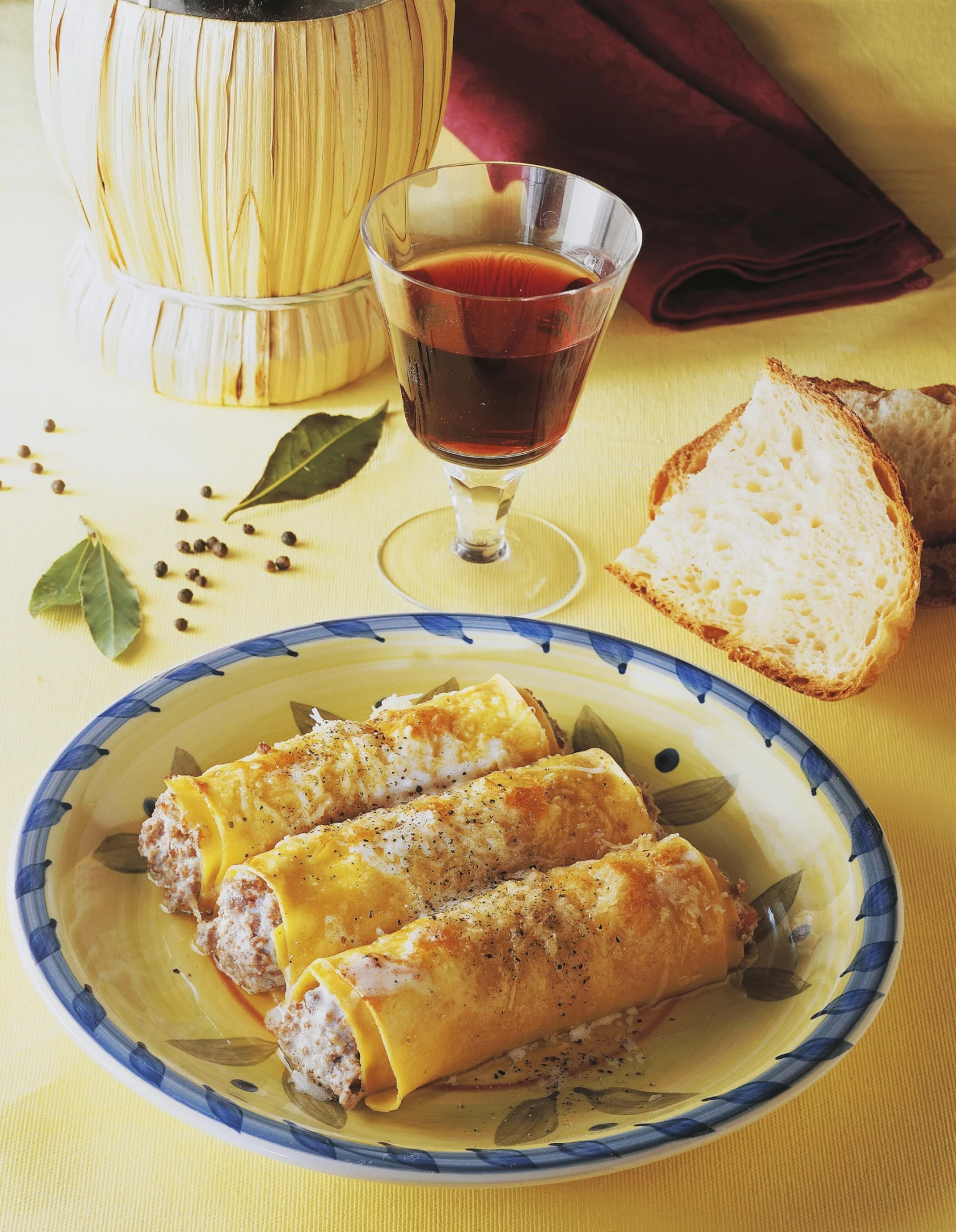 Cannellonis à la viande et à la ricotta