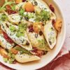 Conchiglionis ricotta-épinards