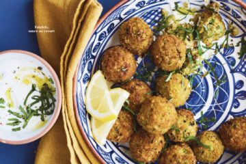Falafels, sauce au yaourt