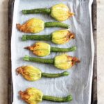 Fleurs de courgettes farcies à la ricotta