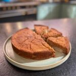 Gâteau aux poires et farine de châtaigne