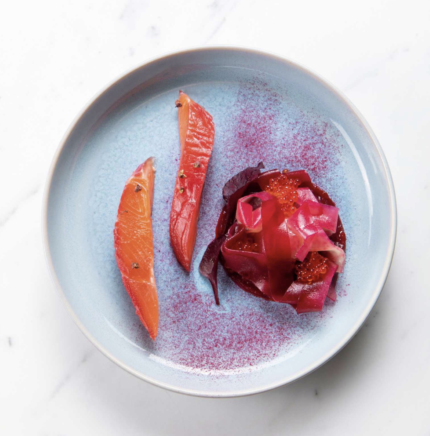 Gravlax de truite