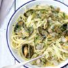 Linguine aux coquillages et aux herbes