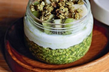 Overnight Matcha Porridge