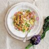 Salade d'artichauts crus, pecorino et amandes
