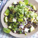 Salade de lentilles ultra fraîche