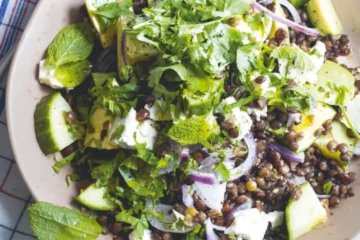 Salade de lentilles ultra fraîche