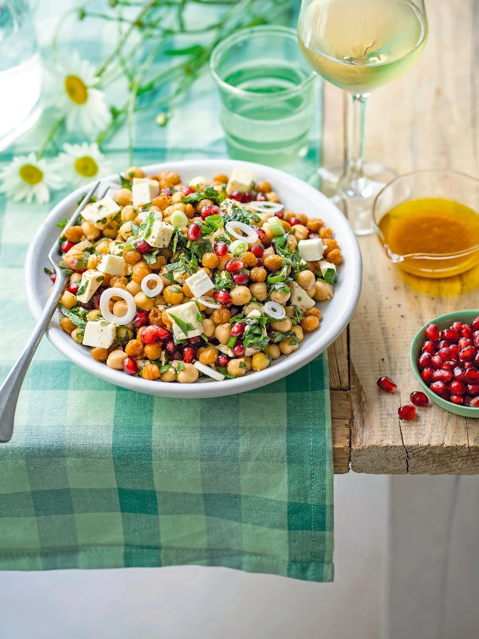 Salade de pois chiches et feta