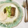 Saupe, oursin et crevettes grises