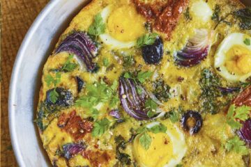 Tajine tunisien aux œufs et tomates confites
