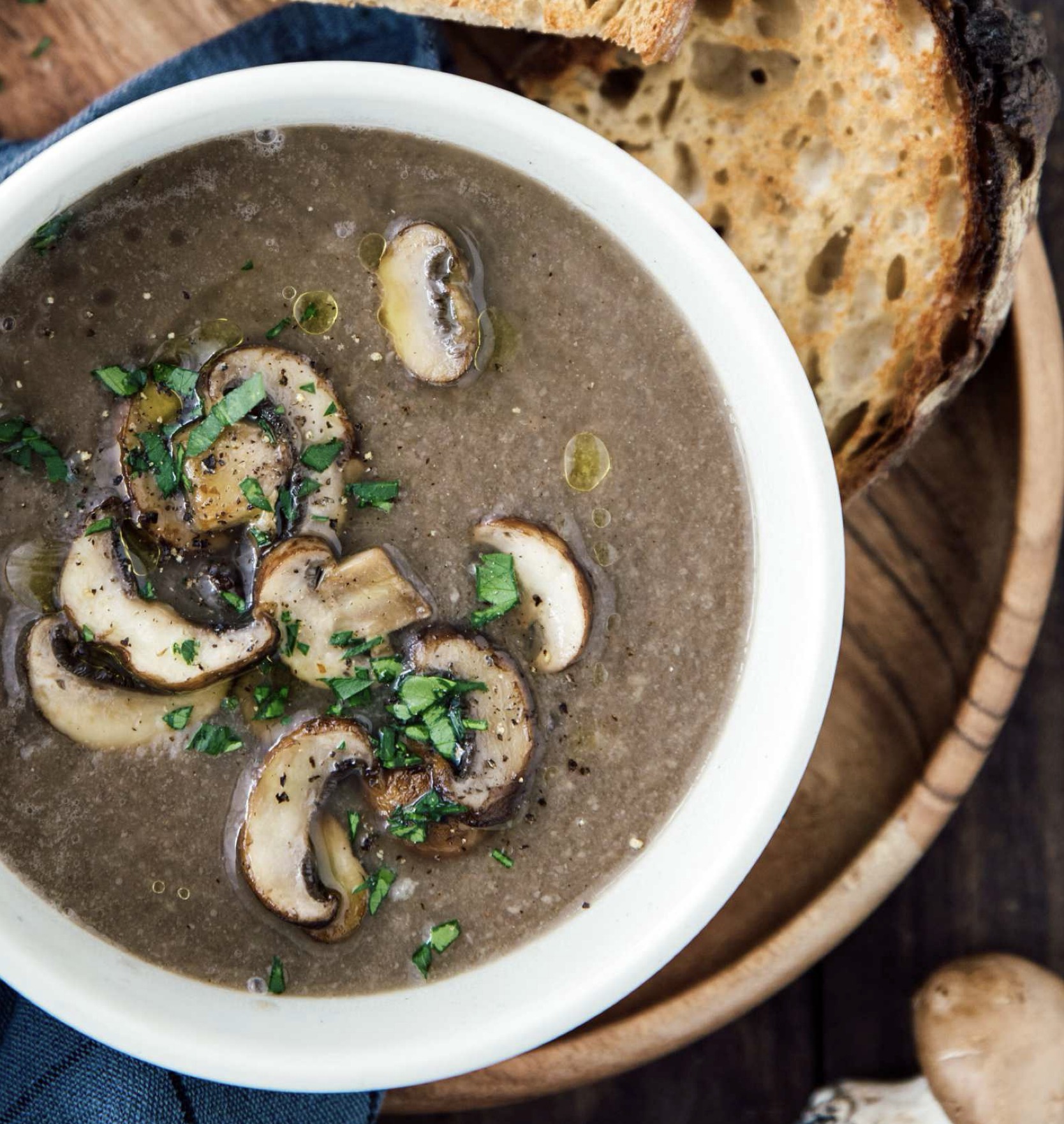 Velouté de champignons