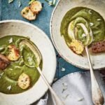 Velouté d'épinard et ail des ours