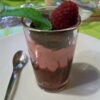Verrine de framboise